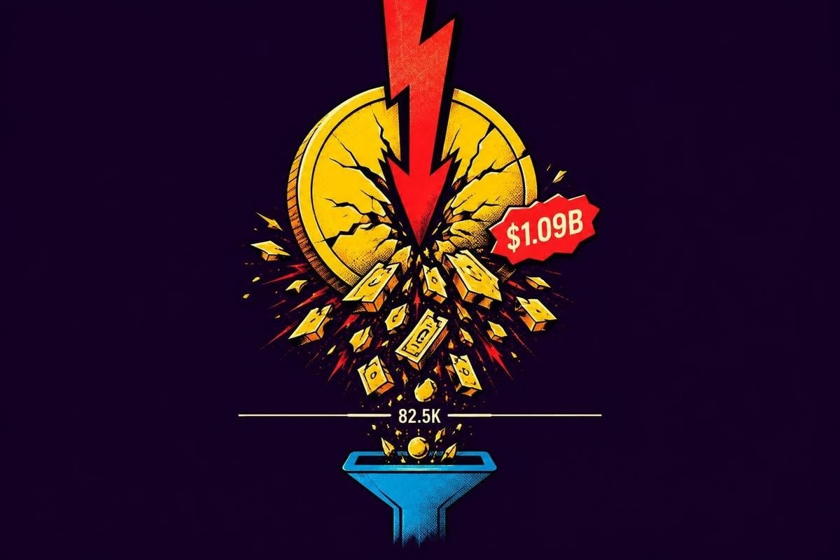 Bitcoin price liquidations