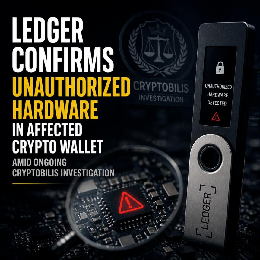 Ledger Confirms Unauthorized Hardware In Affected Crypto Wallet Amid Ongoing Cry