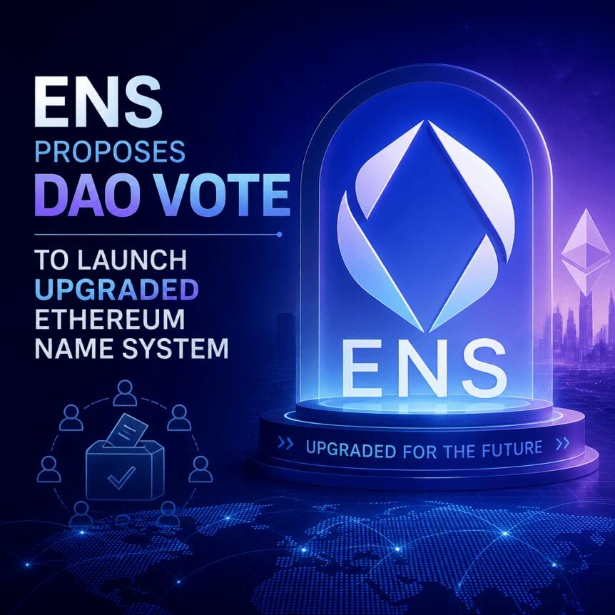Ens Proposes Dao Vote To Launch Upgraded Ethereum Name System