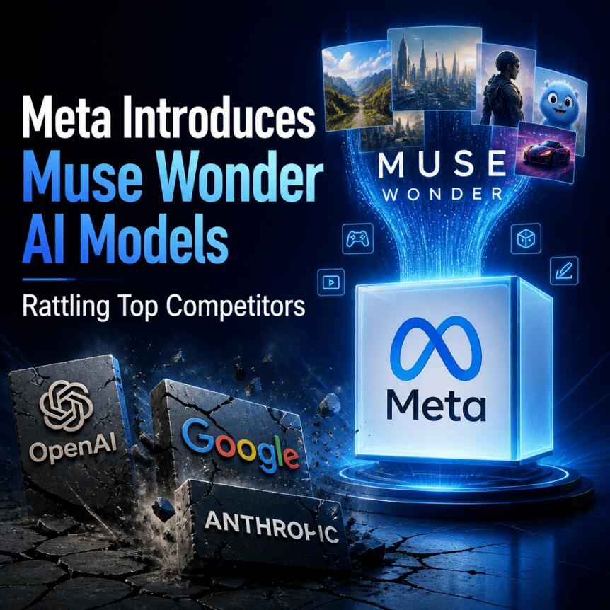 Meta Introduces Muse Wonder Ai Models, Rattling Top Competitors