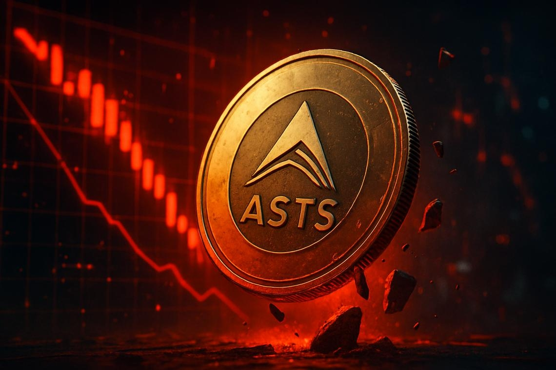 ASTS stock drops 9.07% as bearish daily