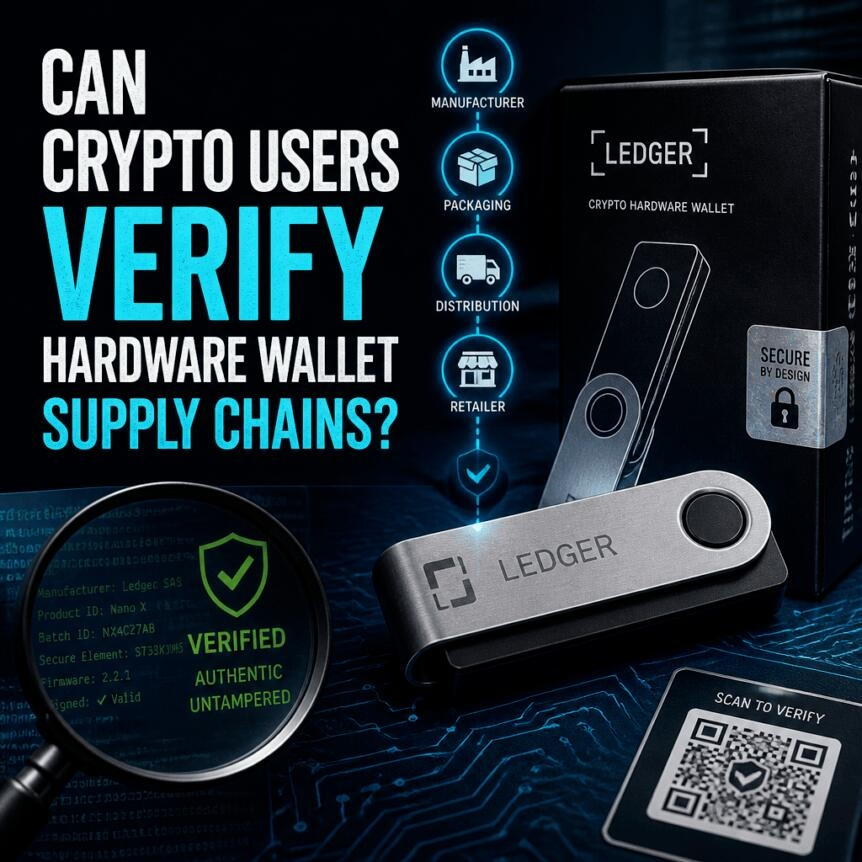 Can Crypto Users Verify Hardware Wallet Supply Chains?