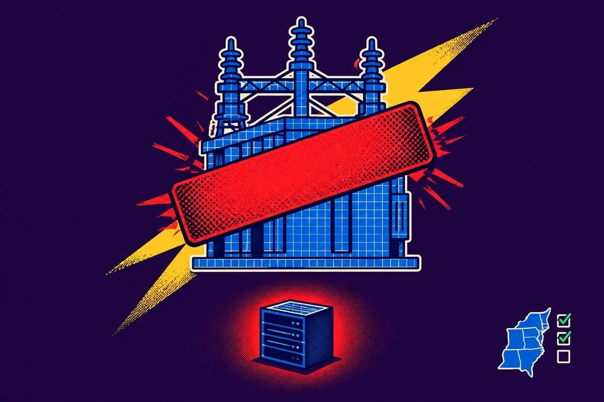US digital economy power grid