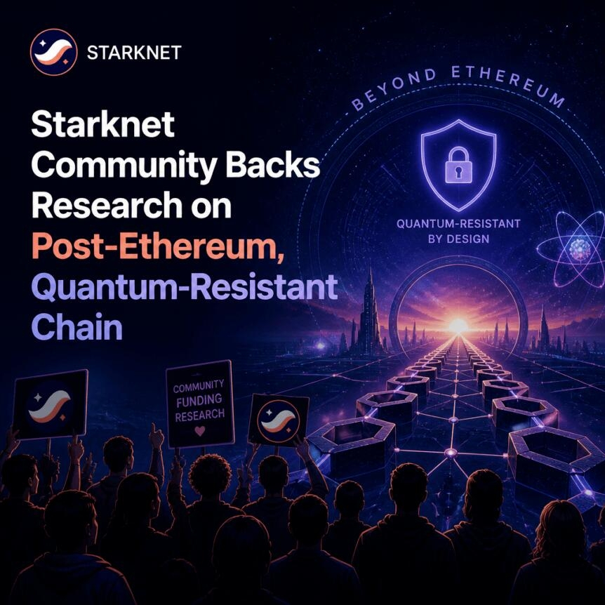Starknet Community Backs Research On Post-Ethereum, Quantum-Resistant Chain