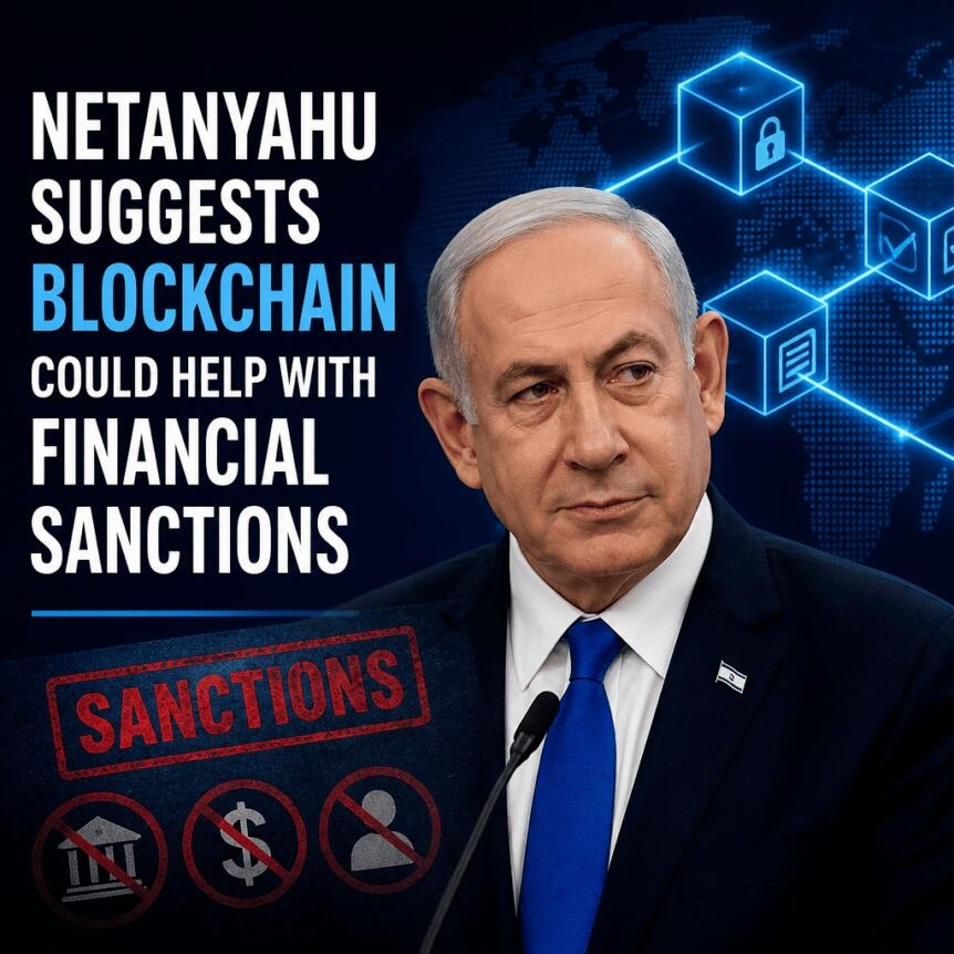 Netanyahu Suggests Blockchain Could Help With Financial Sanctions