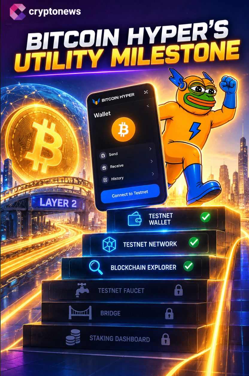 Bitcoin Hyper launches its new wallet as its $33M presale and 35% APY staking offer fuel its BTC L2 ambitions ahead of November 26 launch.