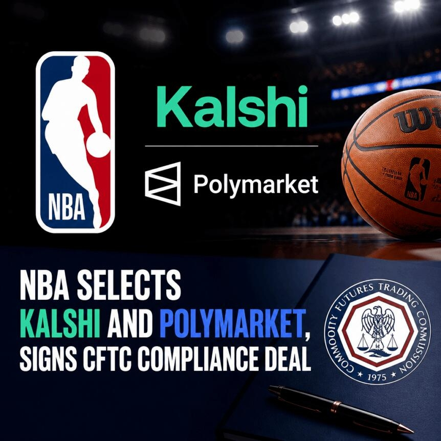 Nba Selects Kalshi And Polymarket, Signs Cftc Compliance Deal