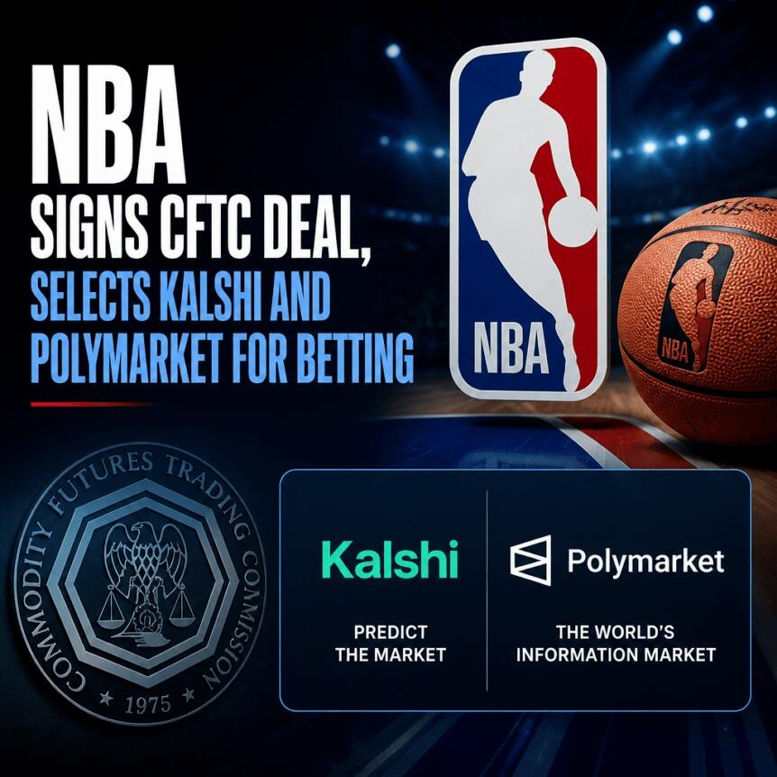 Nba Signs Cftc Deal, Selects Kalshi And Polymarket For Betting