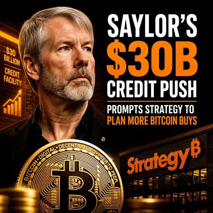 Saylor’s $30b Credit Push Prompts Strategy To Plan More Bitcoin Buys