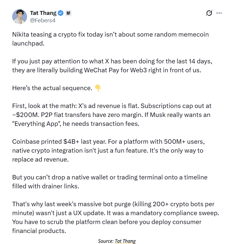 X Launches Smart Cashtags for Stocks and Crypto in US and Canada, Eyes ...