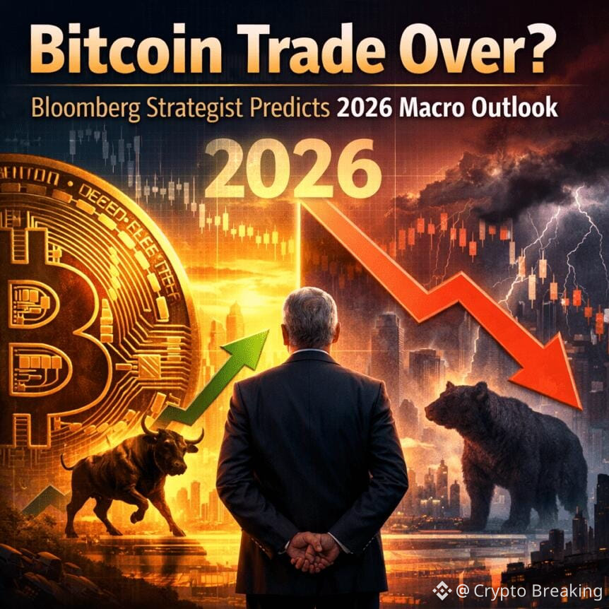 Bitcoin Trade Over? Bloomberg Strategist Predicts 2026 Macro Outlook