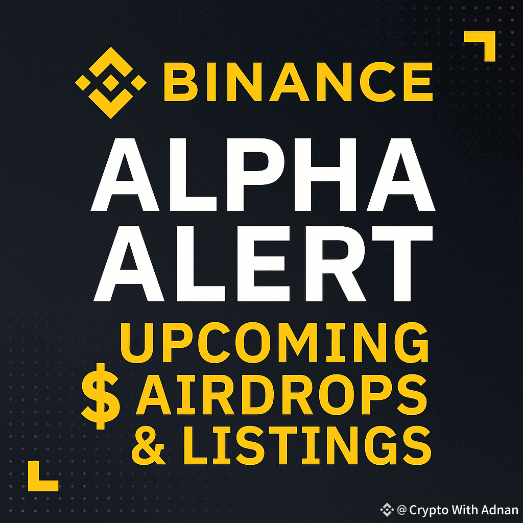 BinanceAlphaAlert 🚨 ⚡ Market Shake-Up Alert – Real-Time | Crypto With  Adnan on Binance Square