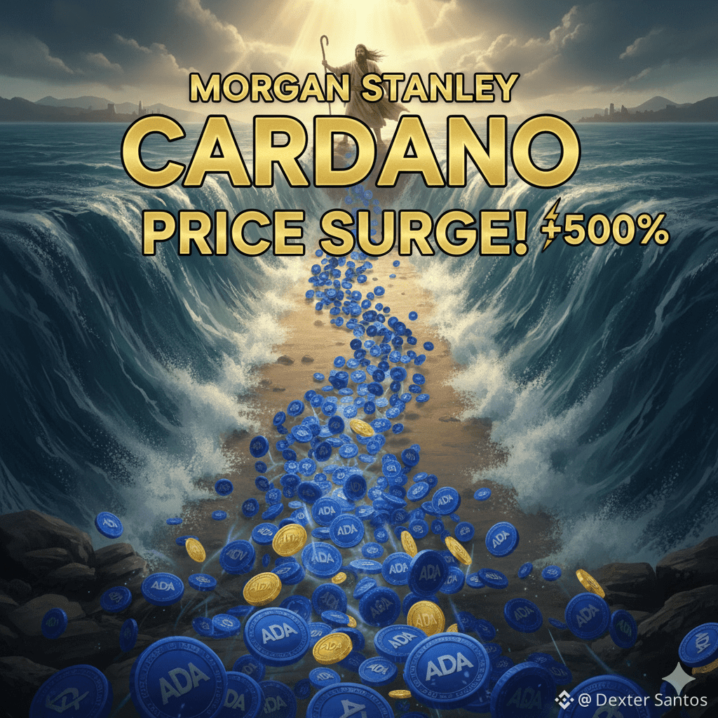 🌊 THE GIANT HAS WOKEN UP: Morgan Stanley Opens the Path! 🚀 | Dexter Santos  on Binance Square