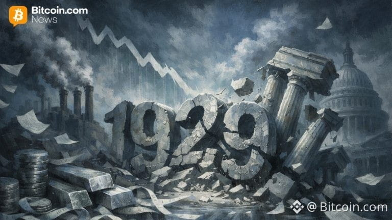 Strategist Sees Bitcoin and Cryptos Turning More Violent Than 1929 Stock Collapse