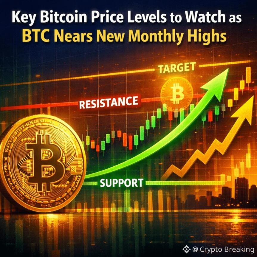 Key Bitcoin Price Levels To Watch As Btc Nears New Monthly Highs