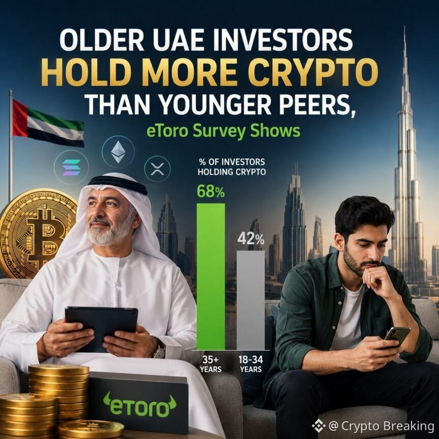 Older Uae Investors Hold More Crypto Than Younger Peers, Etoro Survey Shows