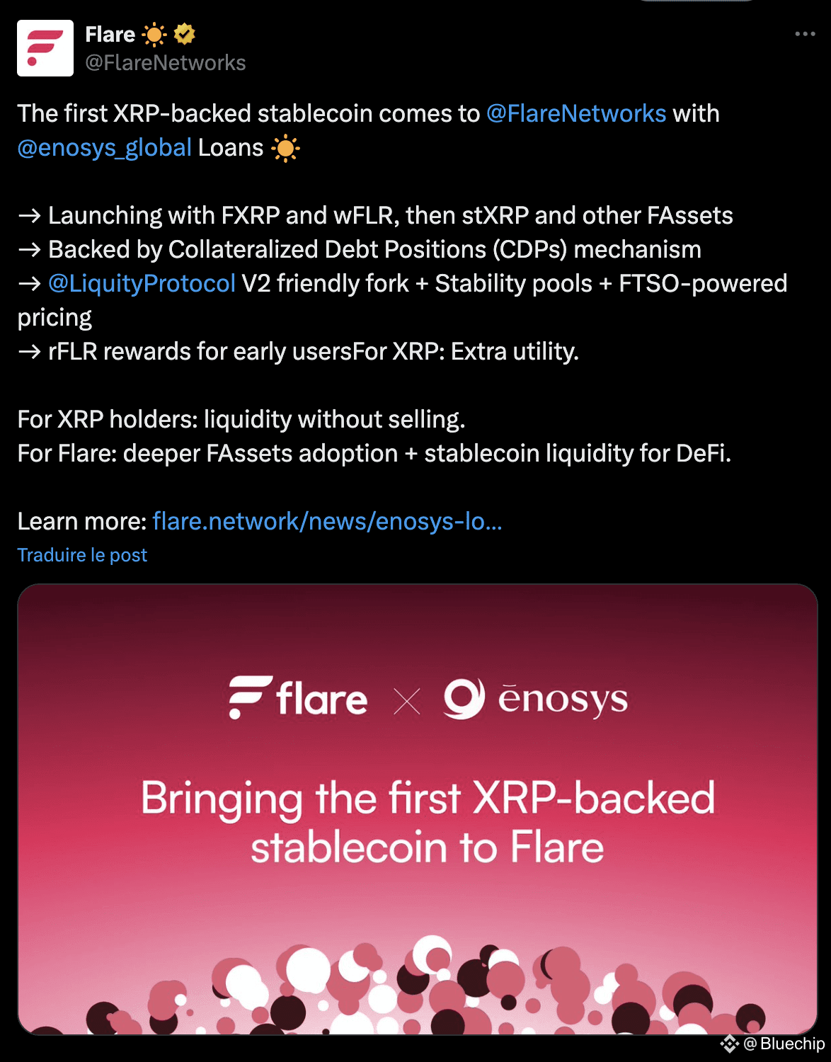 For the first time, you can unlock liquidity from your XRP without selling  it | Bluechip on Binance Square