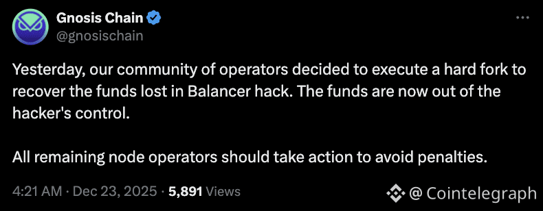 Hackers, Hard Fork, Gnosis, Hacks