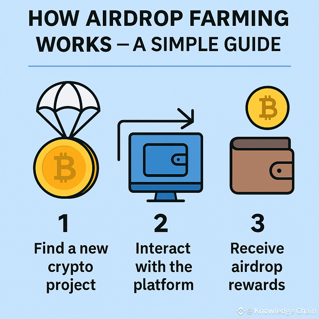 How Airdrop Farming Works – A Simple Guide Airdrop farming | Knowledge  Chain on Binance Square