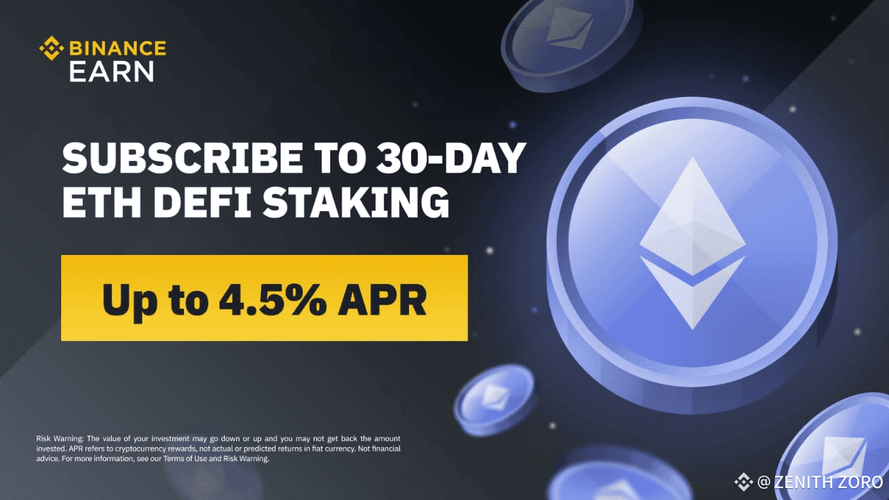 How to Participate in DeFi Staking Through Binance Web3 Wallet | ZENITH  ZORO on Binance Square