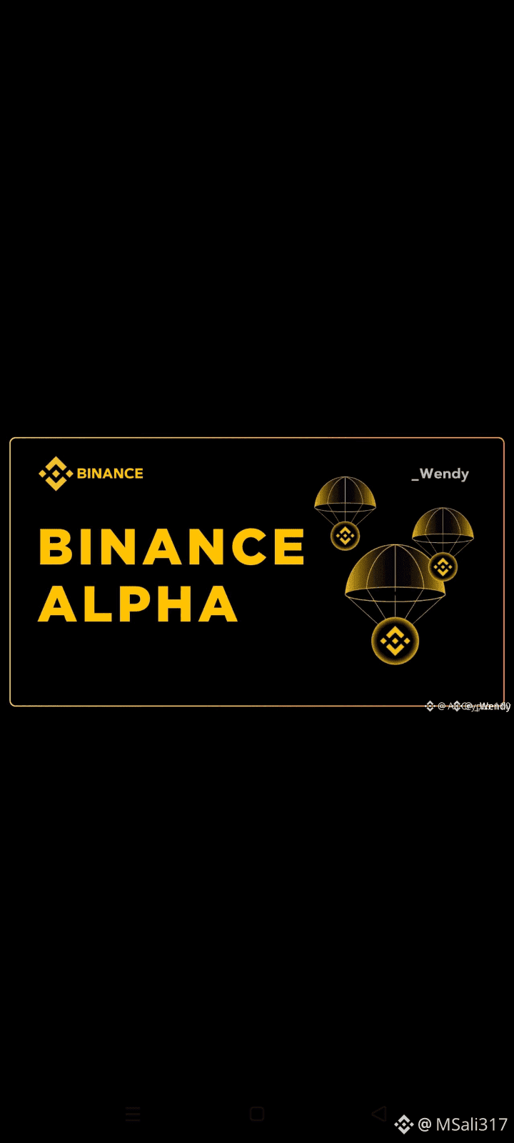 BinanceAlpha Binance Alpha kicked off 2026 with new token | MSali317 on  Binance Square