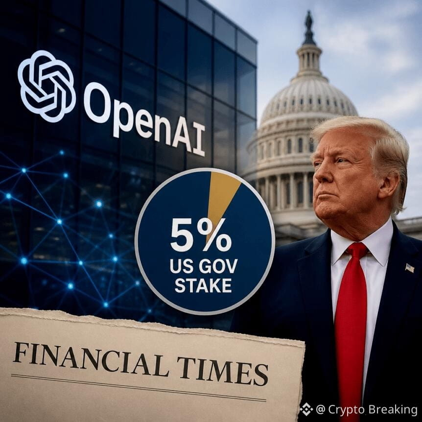 Openai Considers 5% Us Gov Stake As Trump Talks Continue: Ft