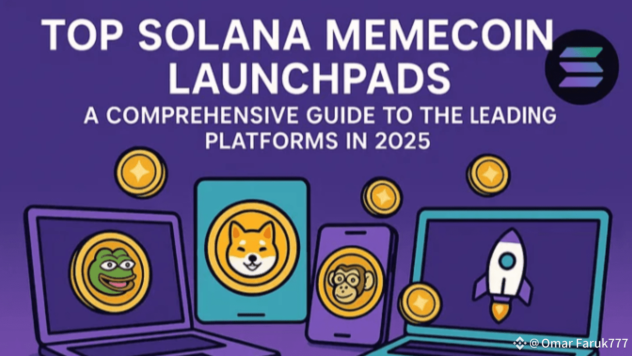 Top Solana MemeCoin Launchpads: A Comprehensive Guide to the Leading  Platforms in 2025 | Omar Faruk777 on Binance Square