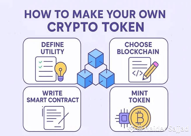 ⚡ How to Make Your Own Crypto Token (Quick Steps) 1. Choose | Haider ...