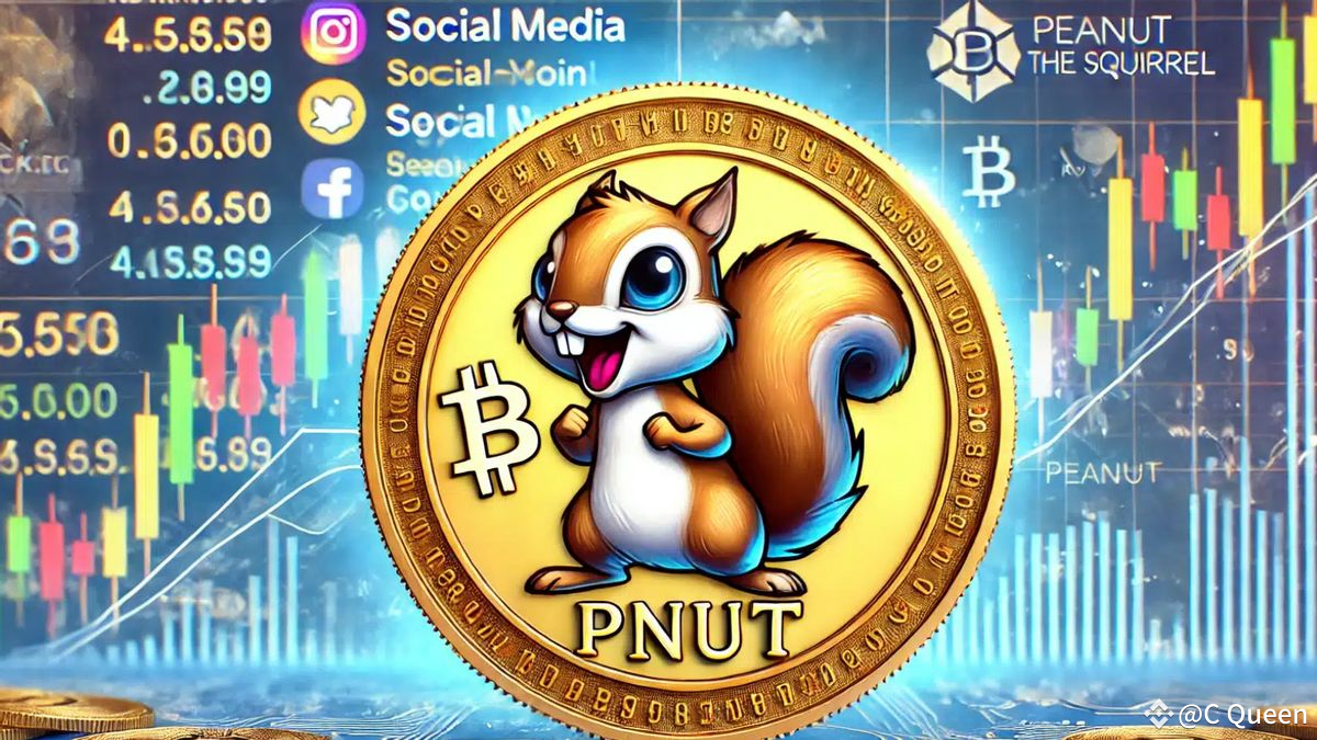 🌟🔥 The Phenomenon of Peanut the Squirrel Coin 🐿️🚀 #PeanutCoinRising | C  Queen on Binance Square