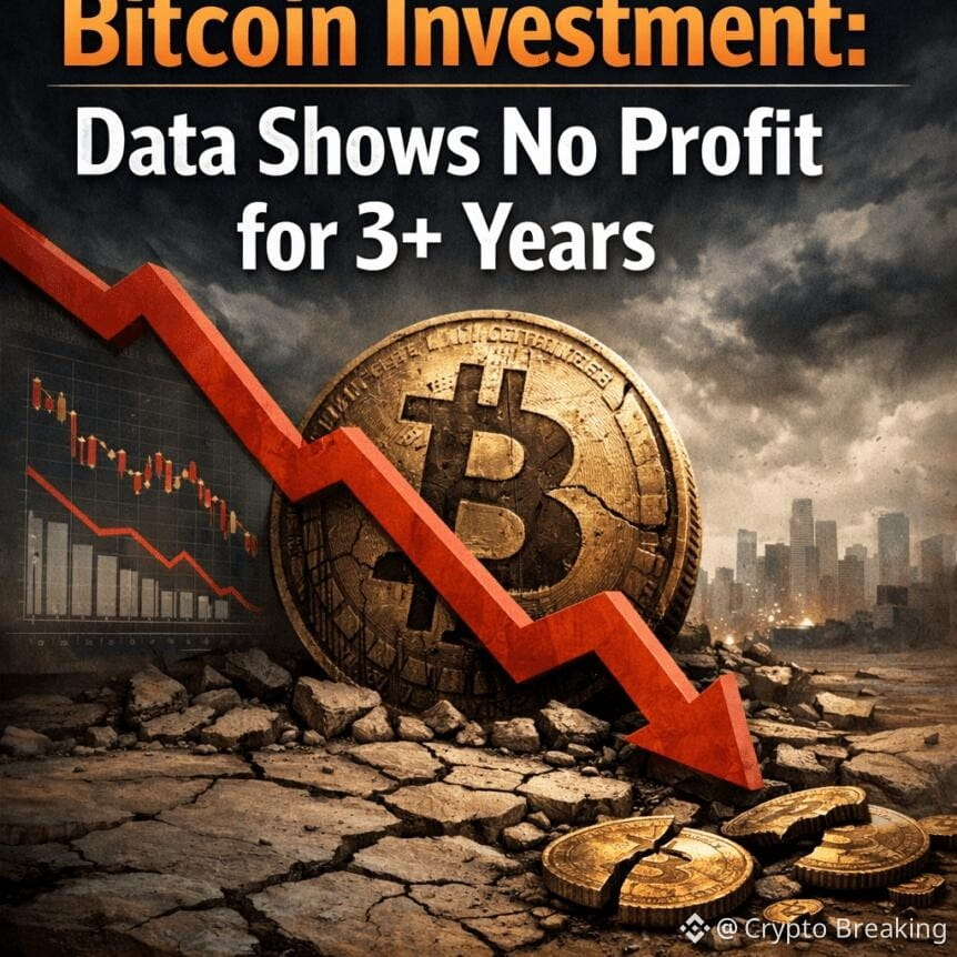 Bitcoin Investment: Data Shows No Profit For 3+ Years