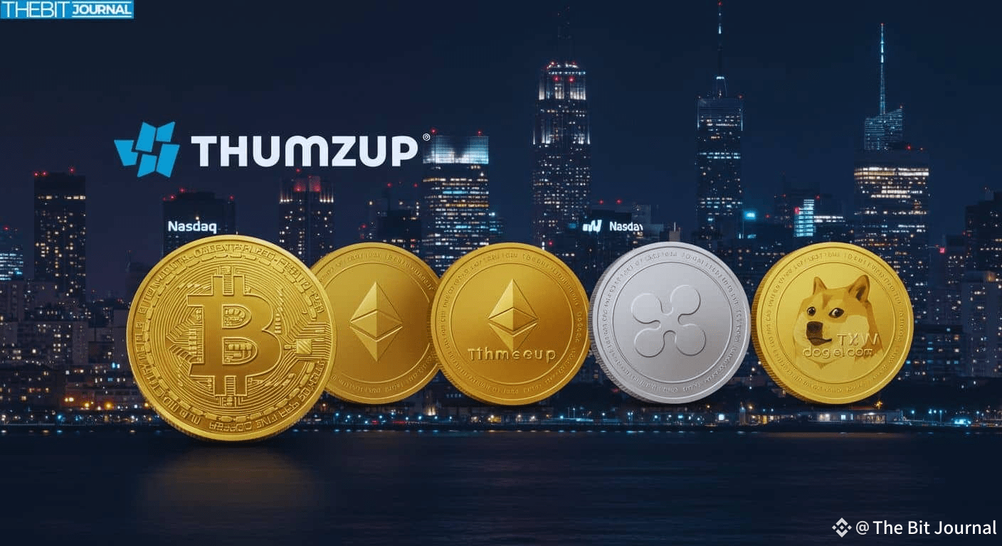 Thumzup crypto holdings
