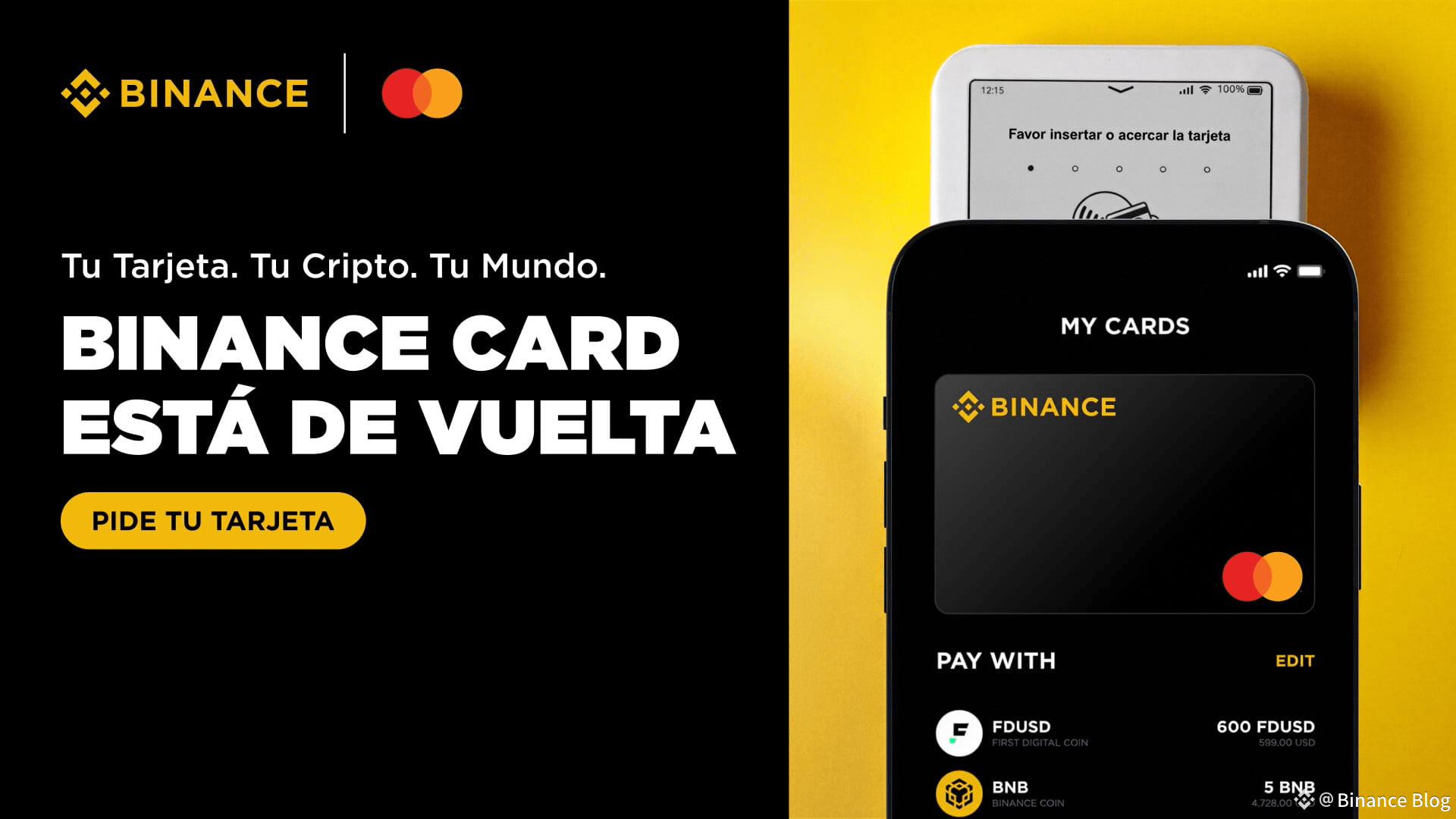 Live in crypto, activate your Binance Card, and use your assets as cash  anywhere in the world with 2% cashback! | Binance Blog on Binance Square