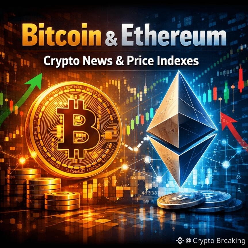 Bitcoin & Ethereum: Crypto News & Price Indexes