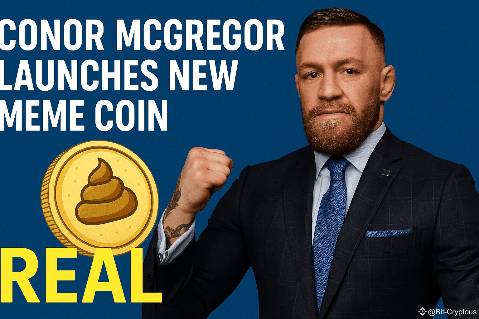 🥊 Conor McGregor launches his shitcoin — REAL! 💸 UFC | GlowDesk on  Binance Square