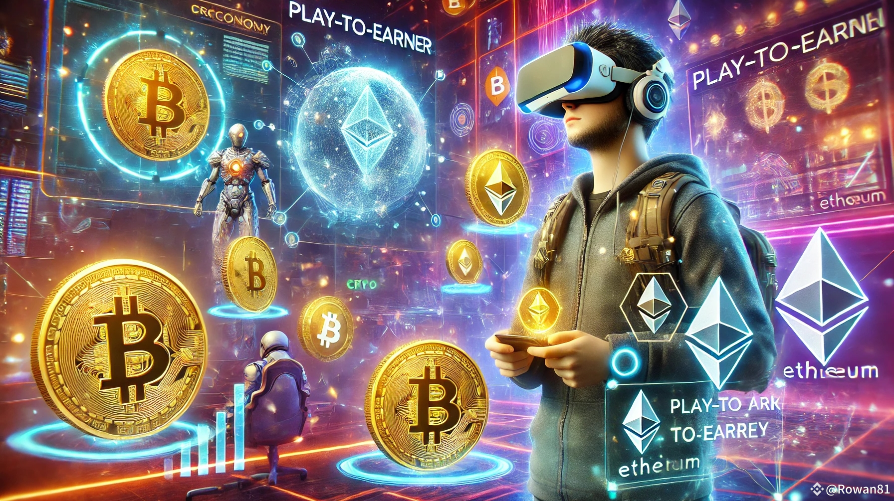 🎁Comment gagner de la crypto gratuite en jouant à des jeux💸 | Rowan81 sur  Binance Square