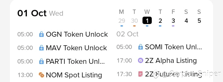 🔓 Pembukaan Token (01 Okt – 05:00 UTC) $OGN Pembukaan Tok | Crypto ...