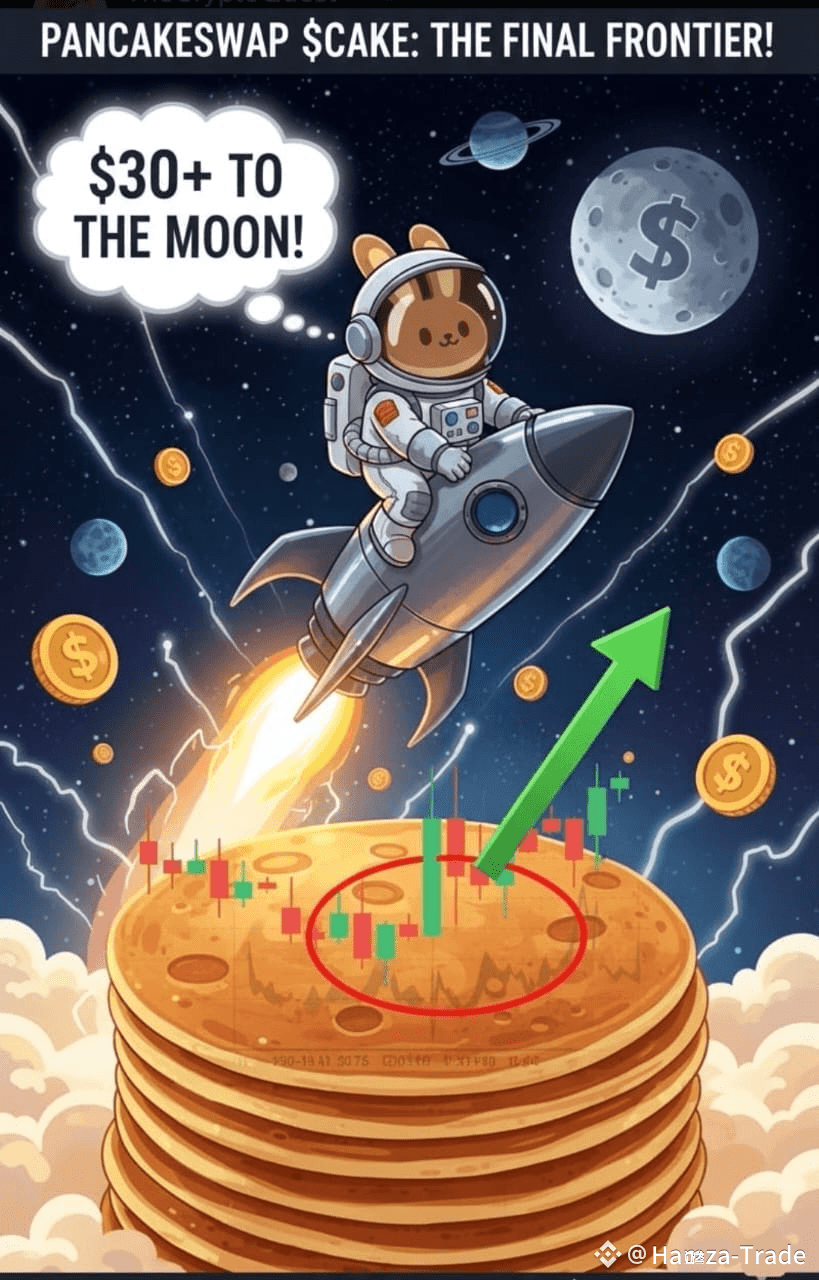 🚀 PANCAKESWAP $CAKE : THE FINAL FRONTIER! 🚀 The countd | Hamza-Trade on  Binance Square