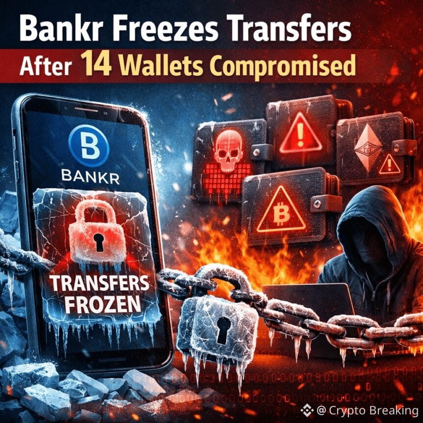 Bankr Freezes Transfers After 14 Wallets Compromised