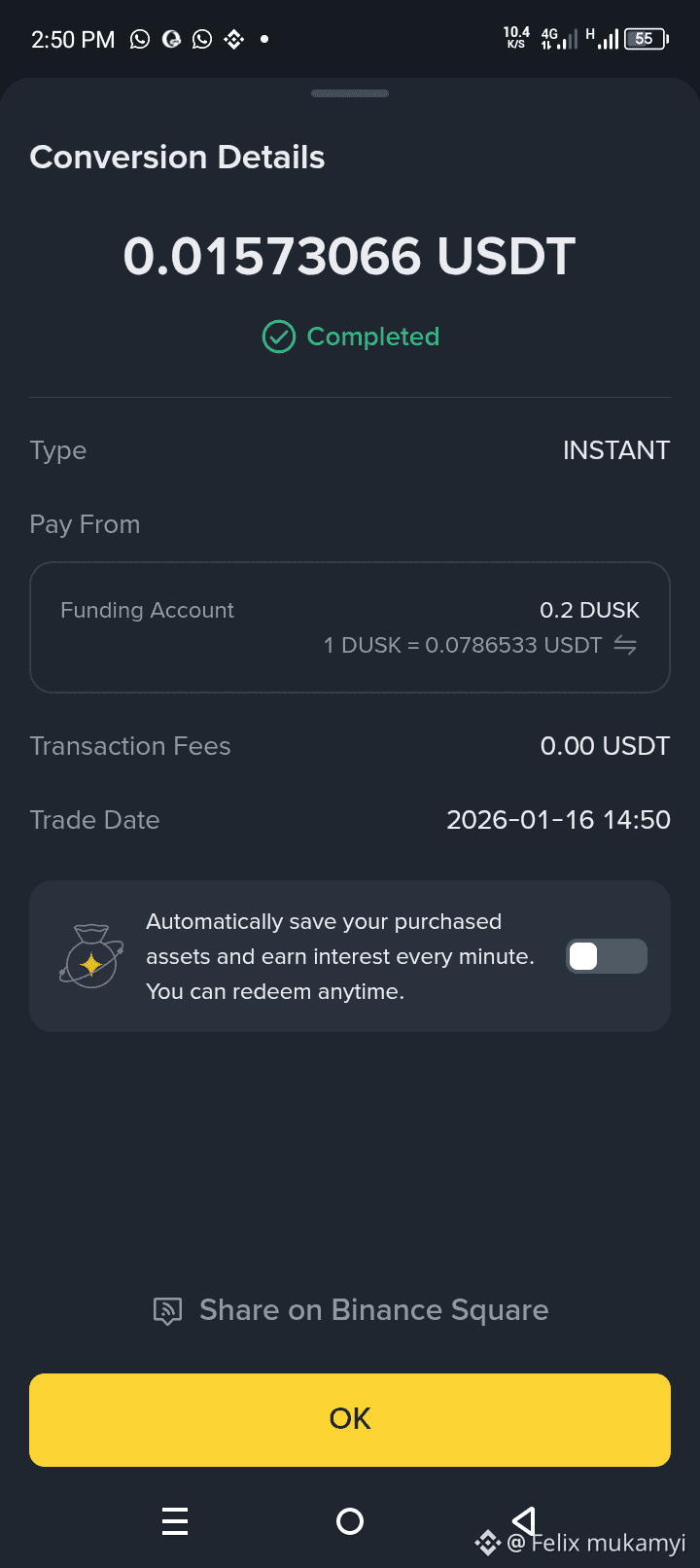 Profil Felix mukamyi | Binance Square