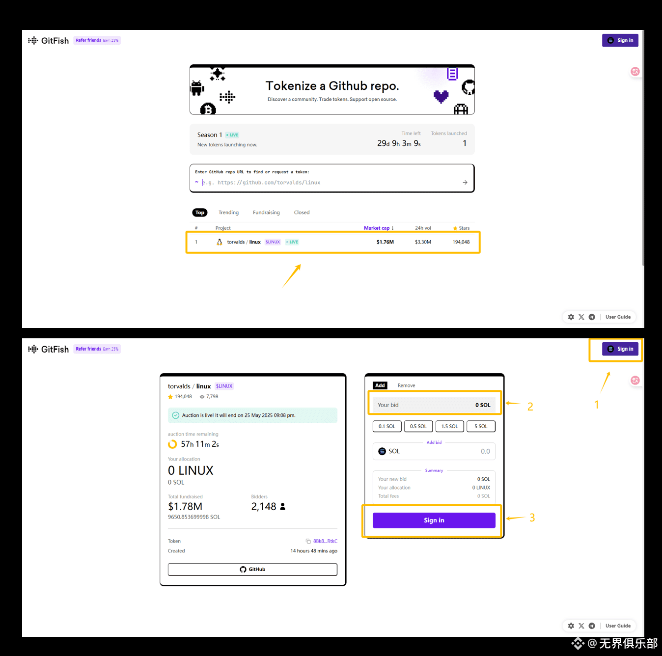 [GitFish platform first token: Linux pre-sale] GitFish was | 秃子 来了 on ...