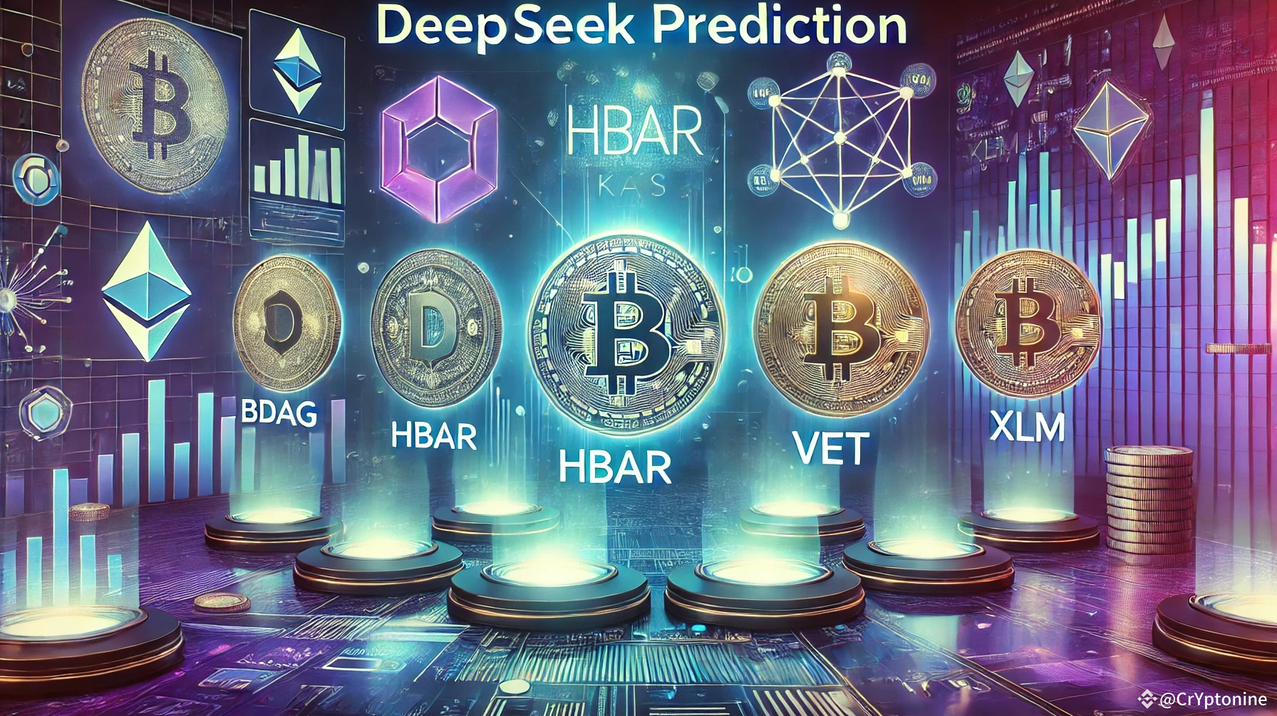 🔮 DeepSeek Prediction: 5 Cryptos Under $1 That Could Explode by 2030! 🚀 |  CrYptonine on Binance Square