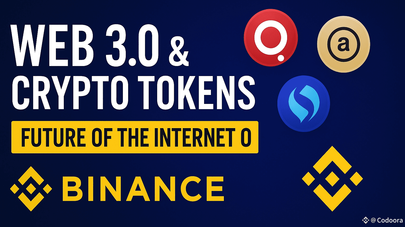 Web 3.0 and Crypto Tokens – The Future of the Internet on Binance | Codoora  on Binance Square