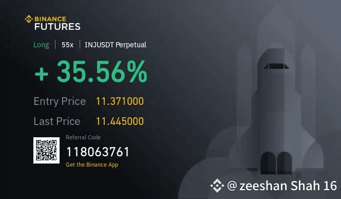 $INJ follow to get free trade | zeeshan Shah 16 on Binance Square