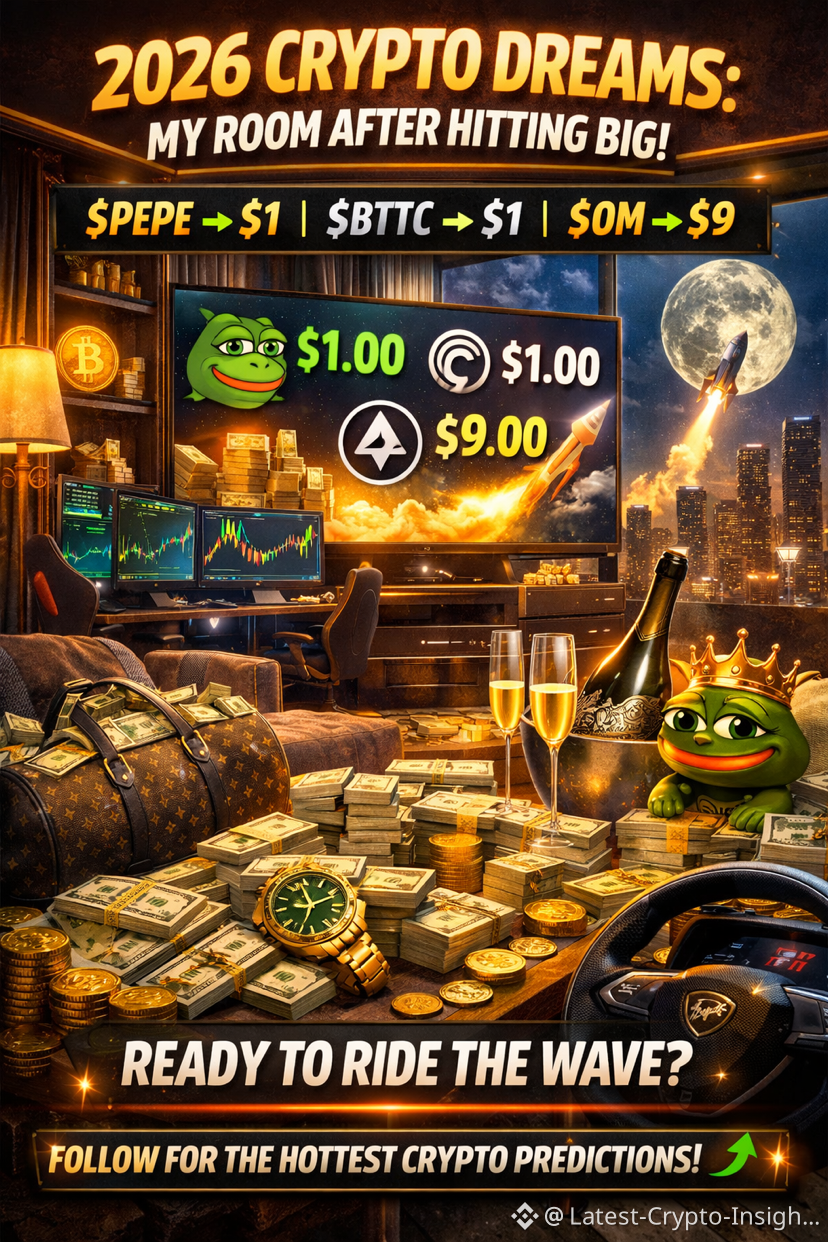 💎 2026 Crypto Dreams: Your Future Room Could Look Like THIS | Latest-Crypto-Insights  on Binance Square