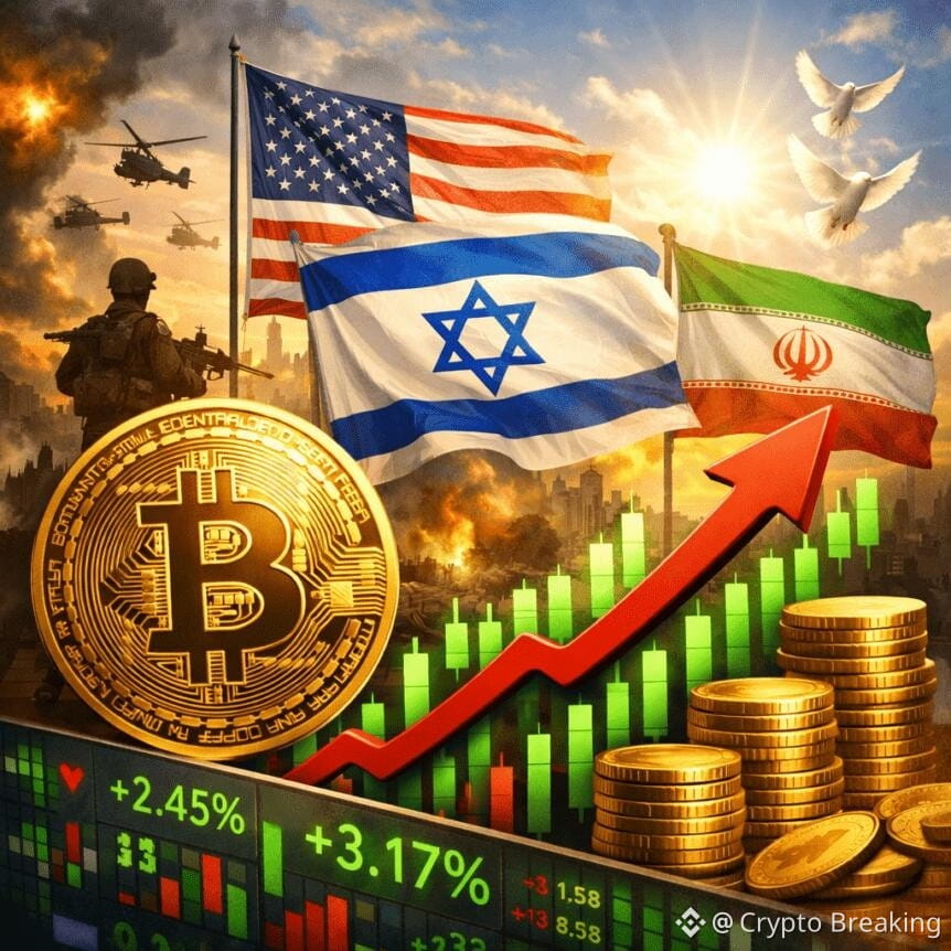 Bitcoin, Stocks Rally On Hopes Of Us-Israel-Iran War Ending