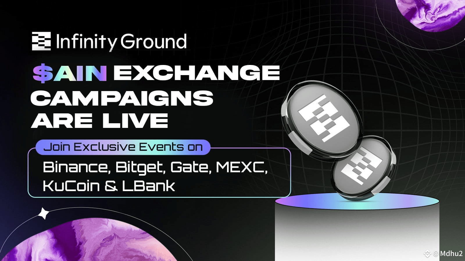 FUN Infinity Ground Exchanges Campaigns Are Now Live! $A | Mdhu2 on Binance  Square