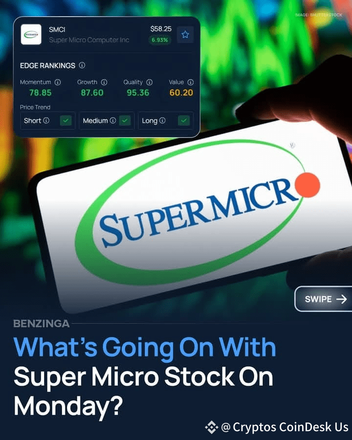 🌍 "Super Micro Computer: Azioni in Crescita dell'8% Grazie alla Pausa delle Restrizioni e alla Domanda di Sistemi Server AI"