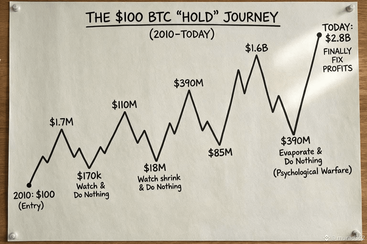 💰 Do you regret not buying $100 worth of Bitcoin in 2010? T | murad362 on  Binance Square