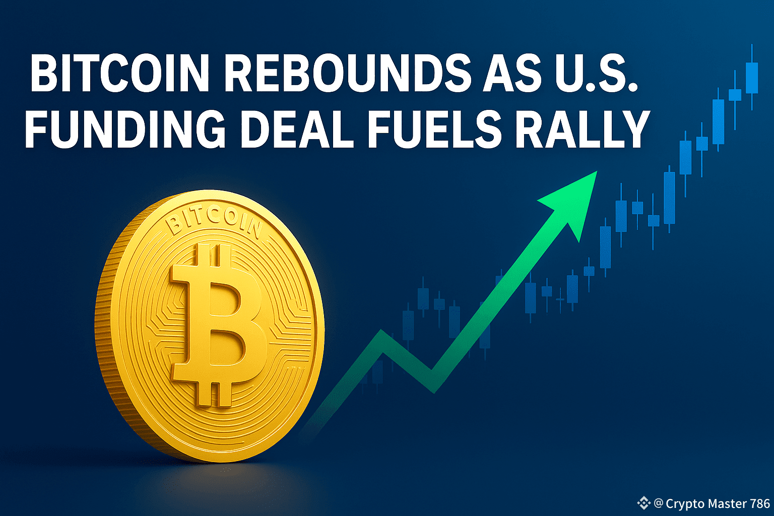 BTC Rebounds as U.S. Funding Deal Fuels Rally #Bitcoin | Crypto Master 786  on Binance Square
