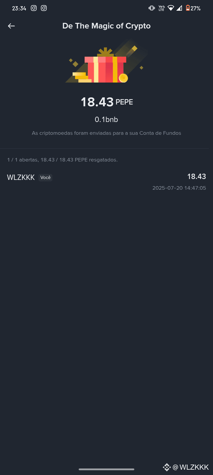 Perfil de WLZKKK | Binance Square